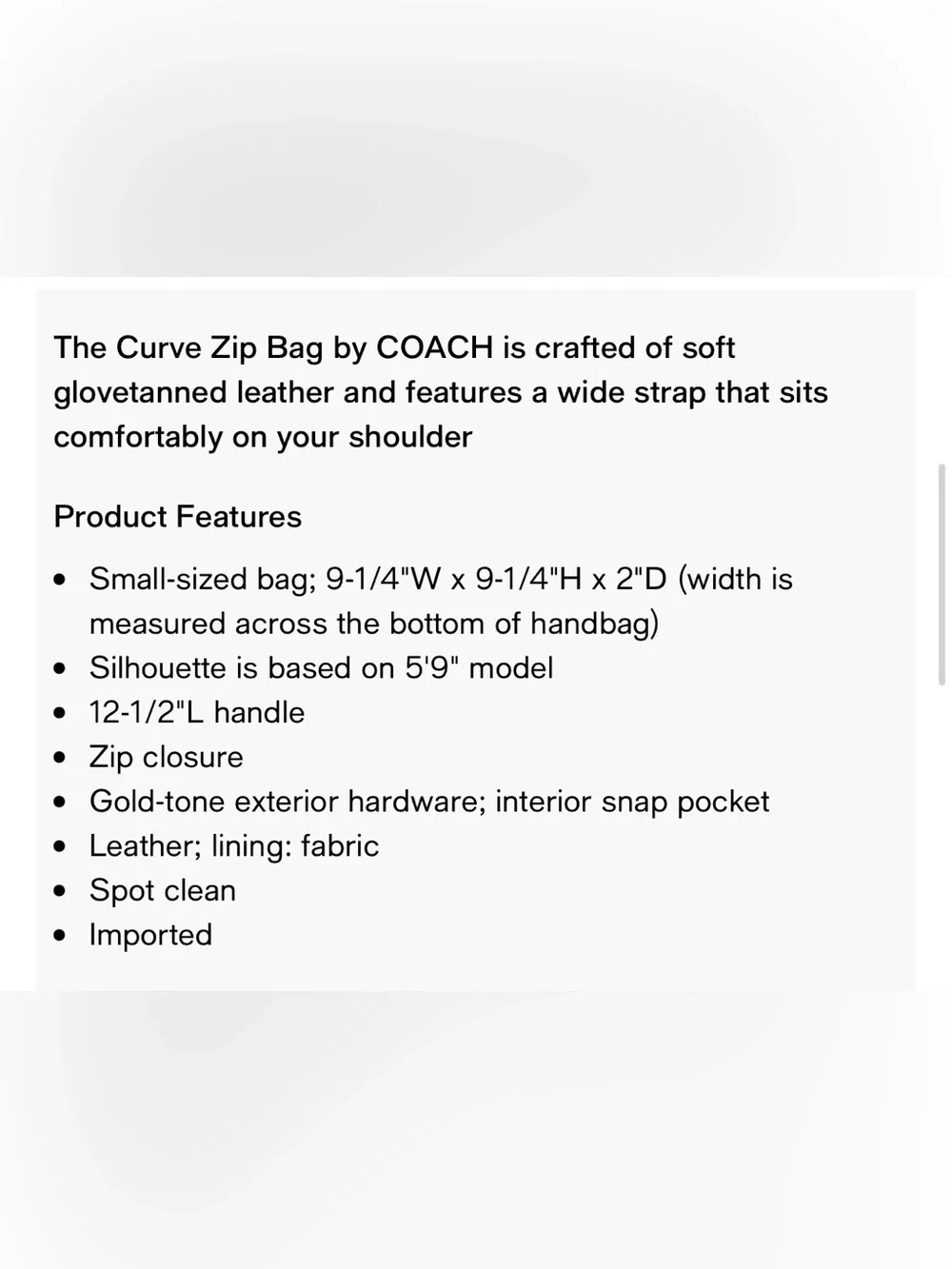 Coach excellent like